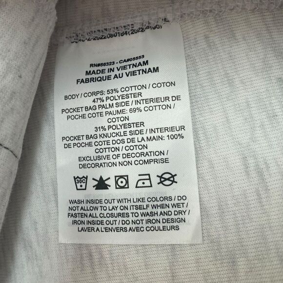 Nike Sportswear Tech Fleece 1/2-Zip Pullover Sweatshirt Heather Grey Mens size L - Picture 9 of 10